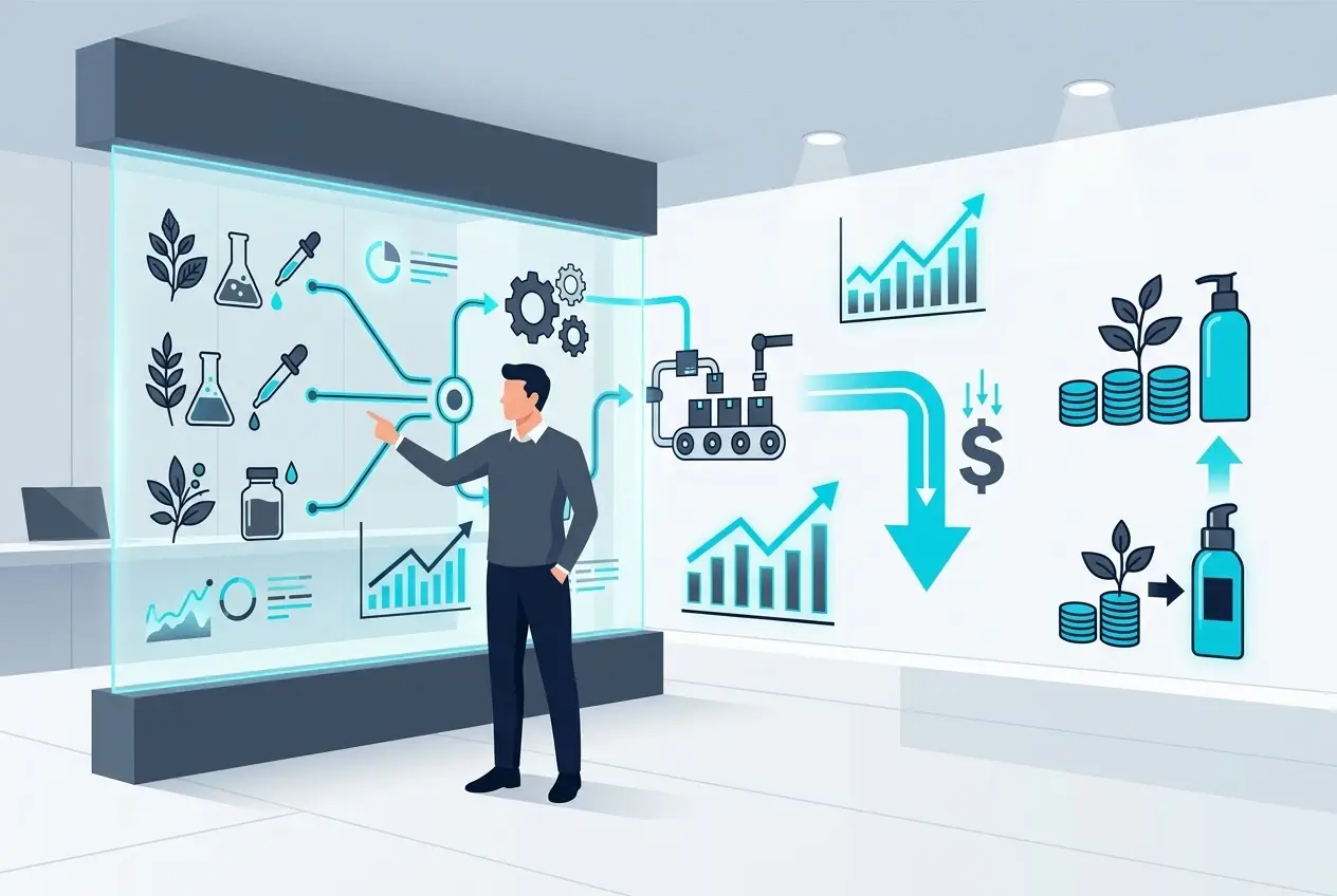 Chiến lược tối ưu chi phí gia công mỹ phẩm