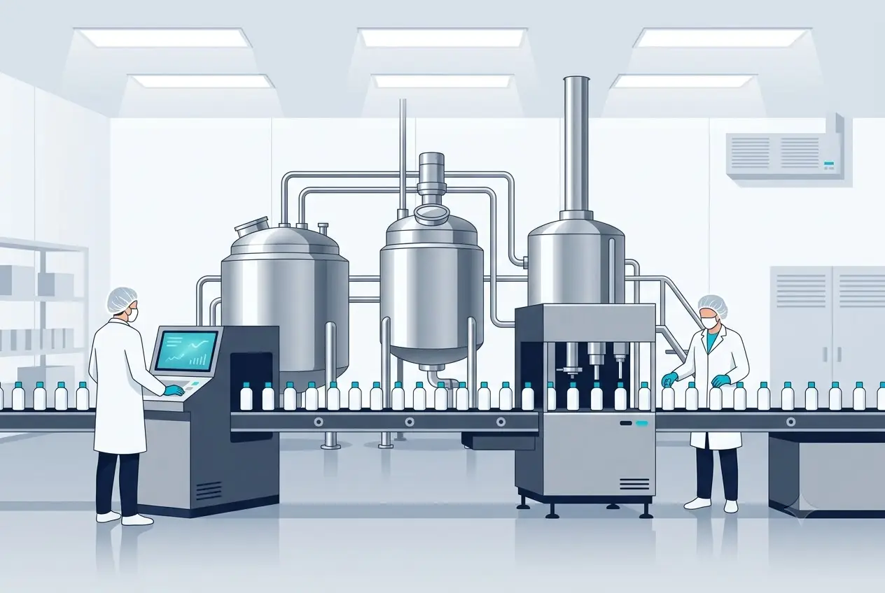Nhà máy gia công kem chống nắng chuẩn CGMP