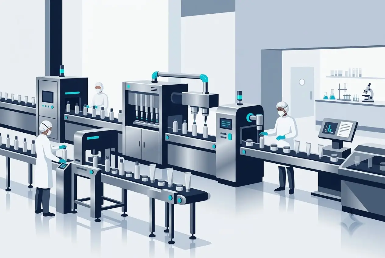 Nhà máy gia công mỹ phẩm đạt chuẩn cGMP