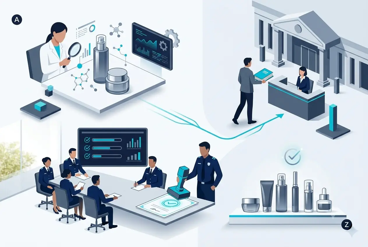 Quy trình công bố mỹ phẩm từ A Z