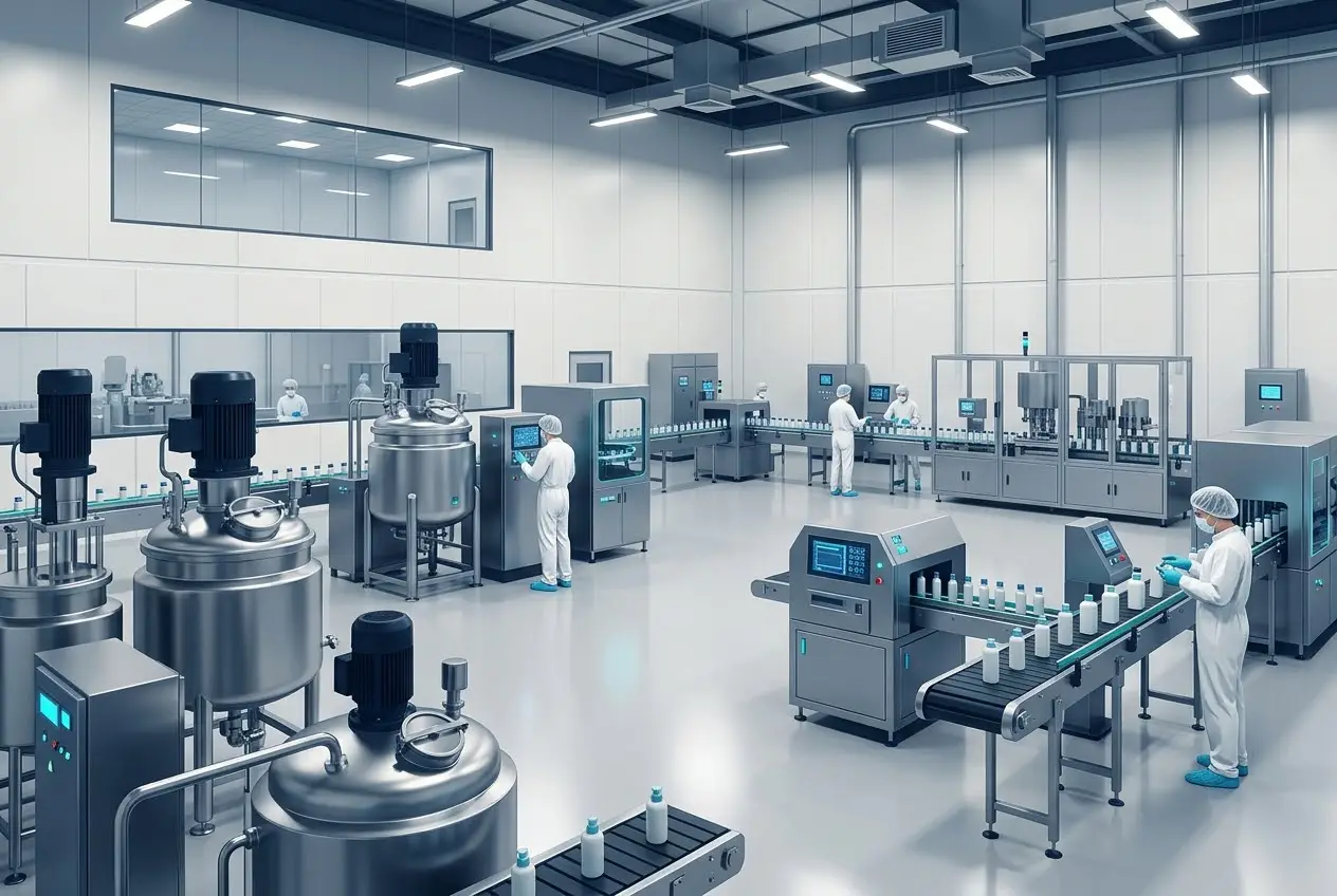 Bên trong nhà máy sản xuất mỹ phẩm chuẩn CGMP của Willway