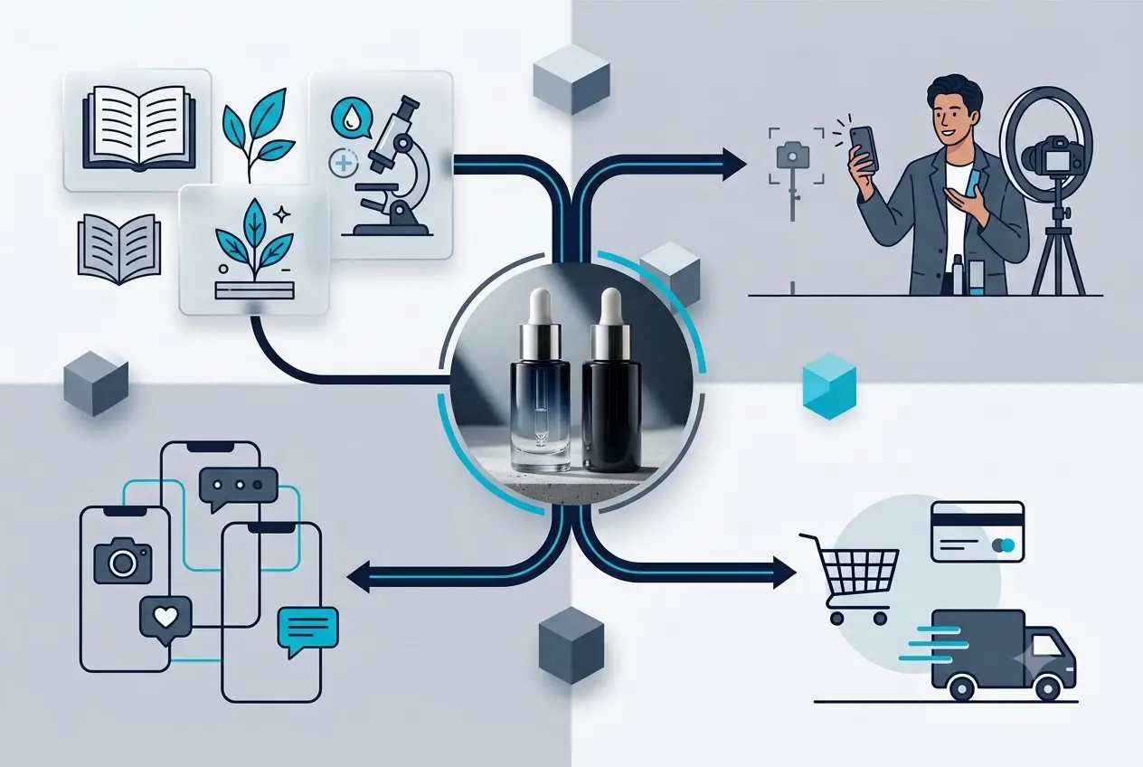 chiến lược marketing cho thương hiệu mỹ phẩm đa kênh