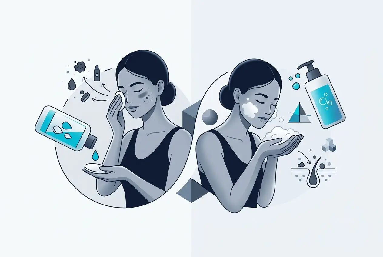 Hướng dẫn bước làm sạch da cơ bản