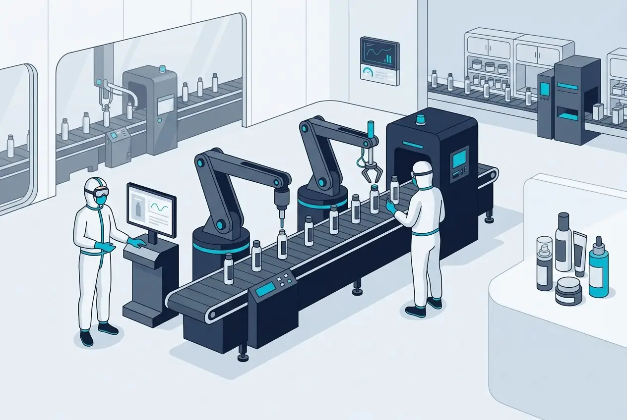 Nhà máy gia công mỹ phẩm đạt chuẩn cGMP